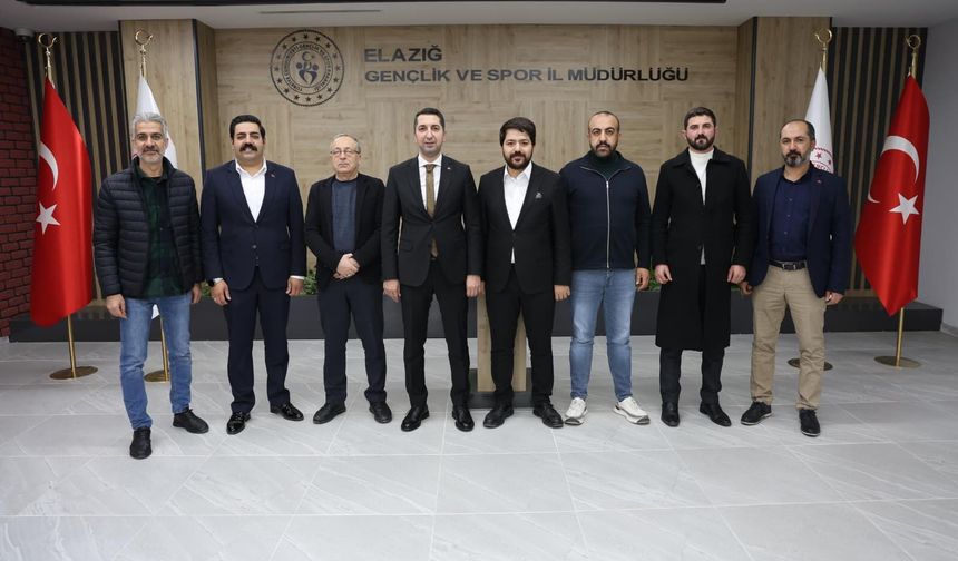 Türk Kamu-Sen ve Türk Büro-Sen’den Gençlik ve Spor İl Müdürlüğü’ne Ziyaret