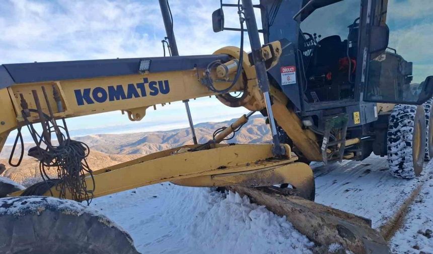 Elazığ İl Özel İdaresi karla mücadele sezonunu başlattı