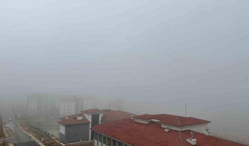 Elazığ’da Sis Etkisini Sürdürüyor