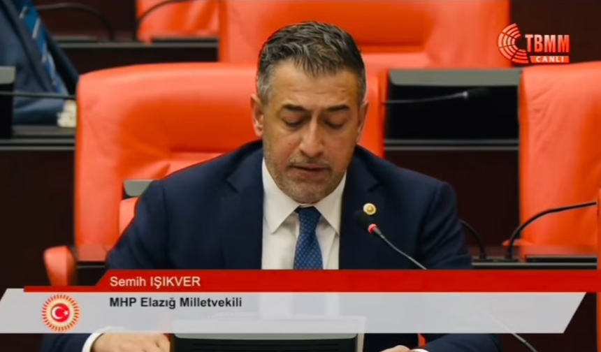 Milletvekili Işıkver, Elazığ’daki Jeotermal Kaynakların Değerlendirilmesi İçin TBMM’de Girişimde Bulundu