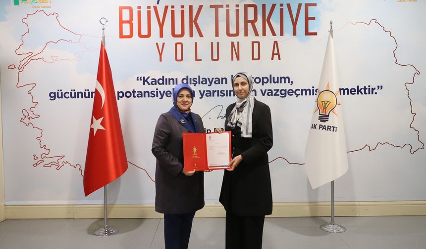 AK Parti Elazığ Kadın Kolları’nda Yeni Dönem