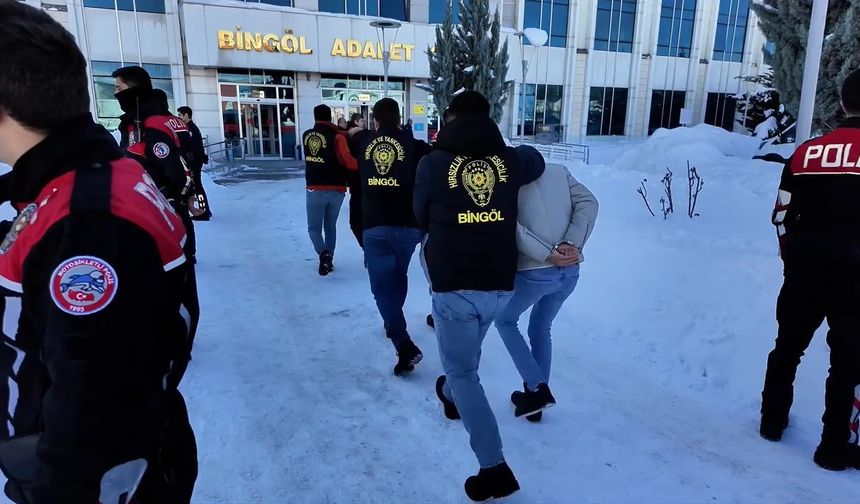 Bingöl Merkezli "Change" Araç Operasyonu: 4 Tutuklama
