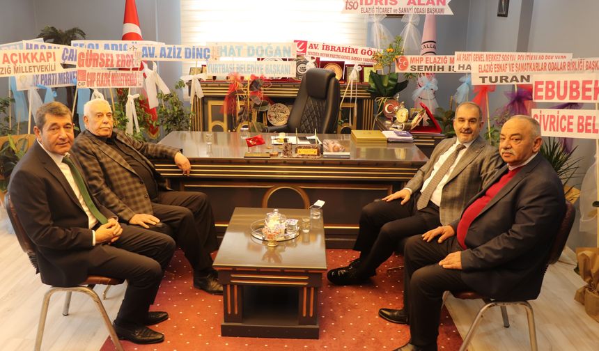 Başkan Alan’dan Esnaf Odalarına Hayırlı Olsun Ziyareti