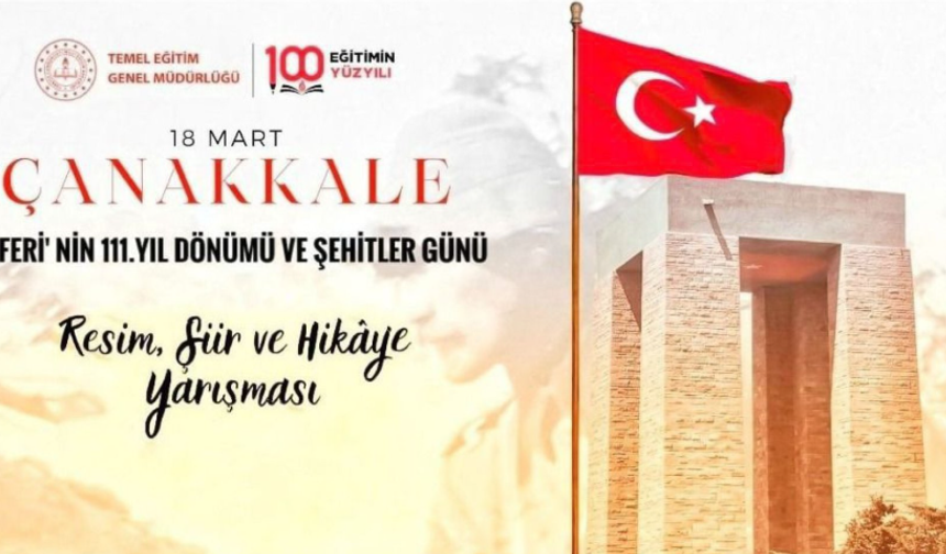 Çanakkale Zaferi’nin 111. Yılına Özel Ortaokullar Arası Yarışma