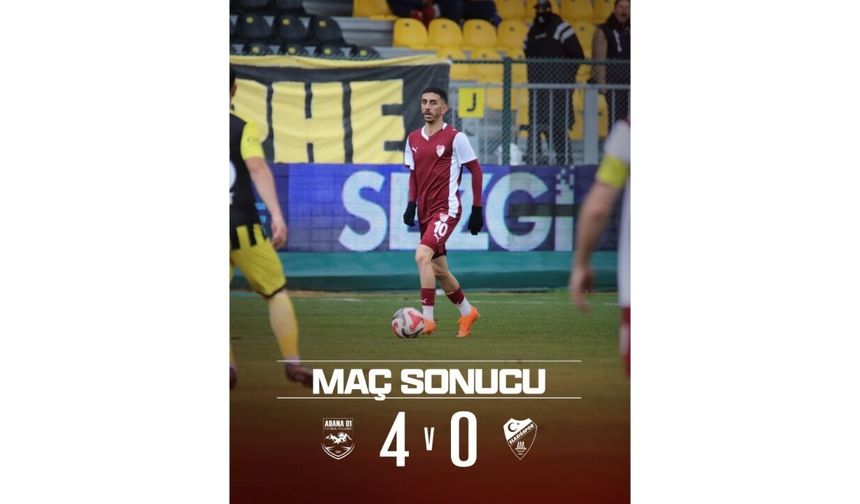 Elazığspor, Adana Deplasmanında Ağır Yenilgi Aldı