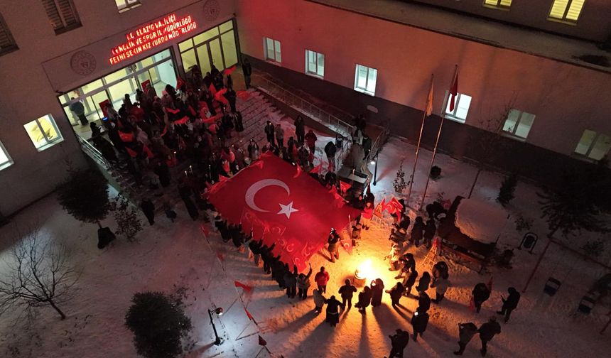 Şehit Fethi Sekin Öğrenci Yurdu’ndan Nusaybin’e Bayrak Duruşu