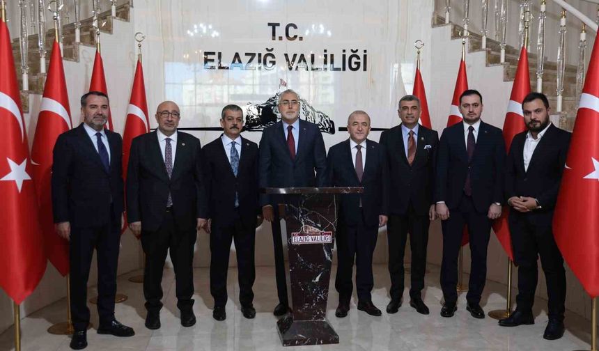 Bakan Vedat Işıkhan, Elazığ'da