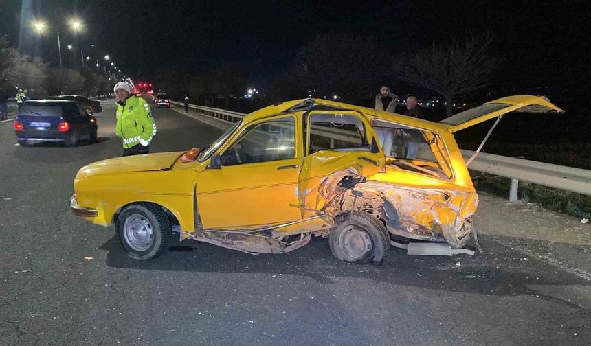 Elazığ'da Trafik Kazası: 1 Yaralı