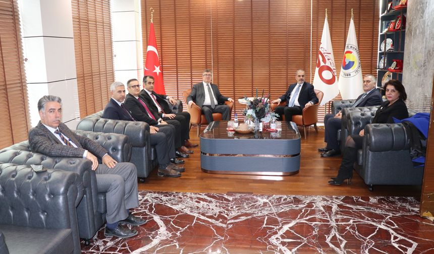 Gelir İdaresinden Başkan Alan'a Ziyaret