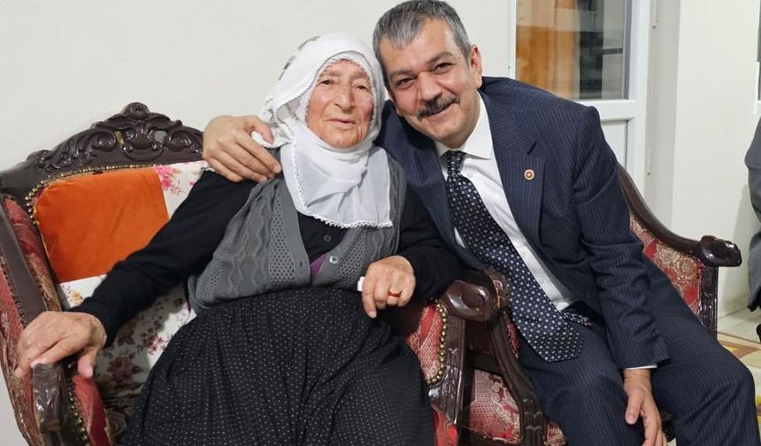 Milletvekili Keleş’ten 102 Yaşındaki İnci Nineye Ziyaret