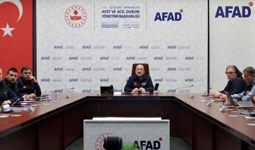 AFAD Koordinasyon Toplantısında Elazığ da Yer Aldı