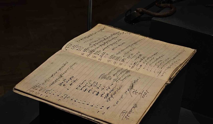 Elazığ Sergilenen Osmanlı Dönemi Veresiye Defteri Geçmişe Işık Tutuyor