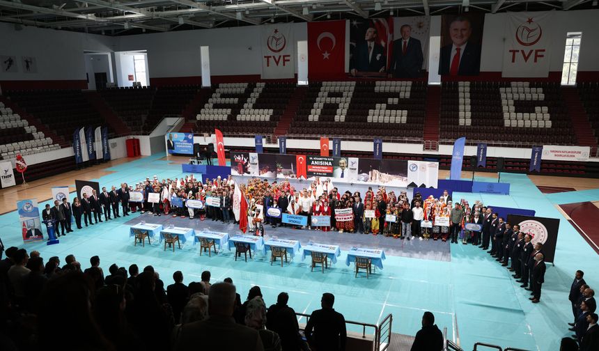 Elazığ’da Halk Oyunları Grup Yarışmaları Tamamlandı