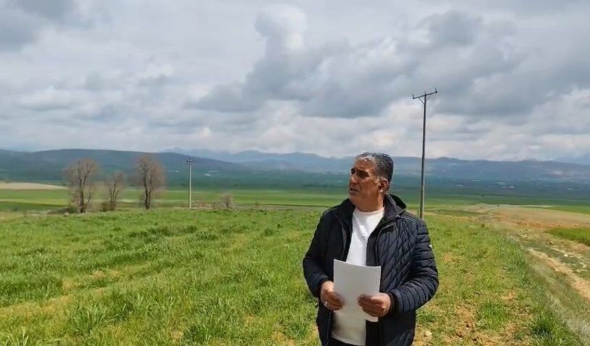 Kovancılar’da Tarım Arazilerine Yapılaşma Tepkisi