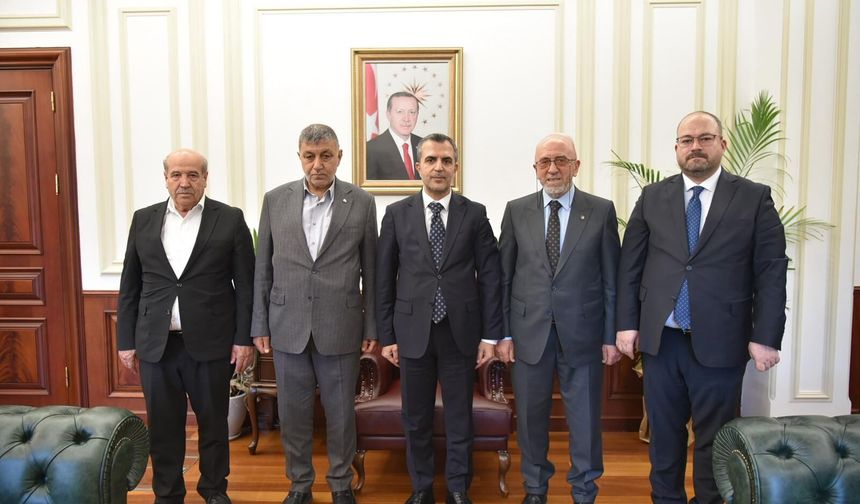 Başkan Dumandağ’dan Ankara’da Yoğun Temas Trafiği