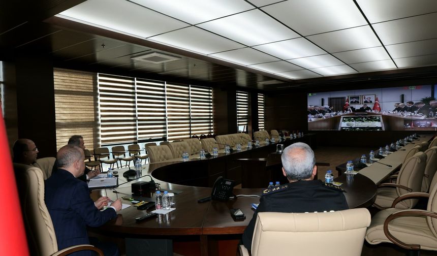 Eğitimde Güvenlik İçin Koordineli Toplantı Gerçekleştirildi