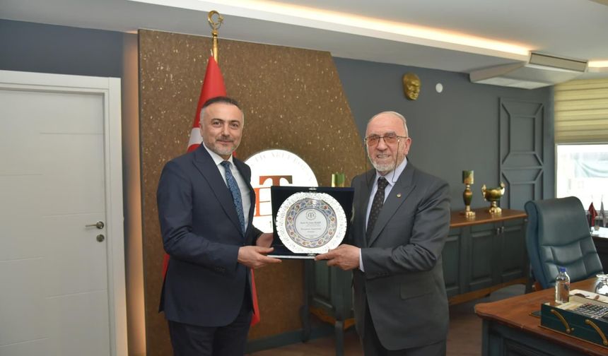 Gıda ve Kontrol Genel Müdürü Dilber’den Ticaret Borsası Başkanı Dumandağ’a Ziyaret