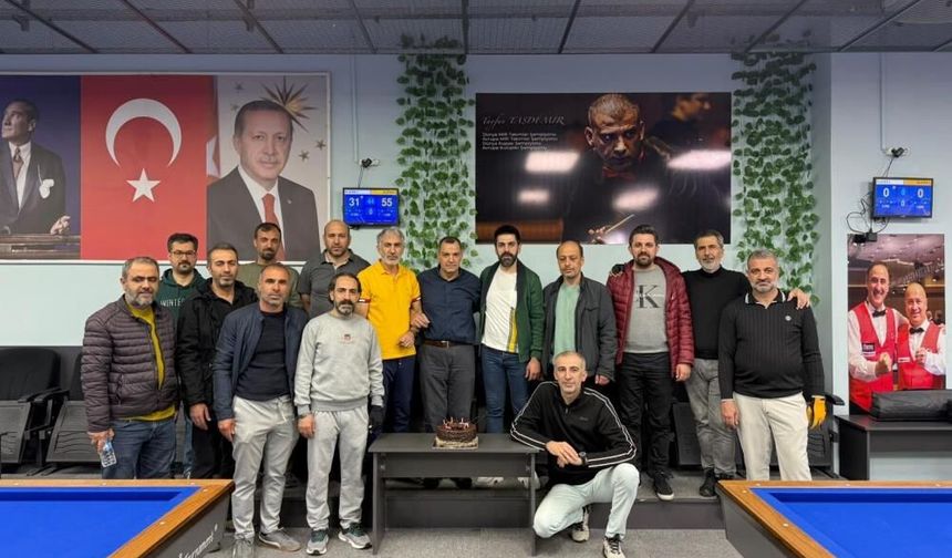 Elazığlı Sporcu Yetkin Çelikel 3 Bant Bilardoda Türkiye Üçüncüsü Oldu