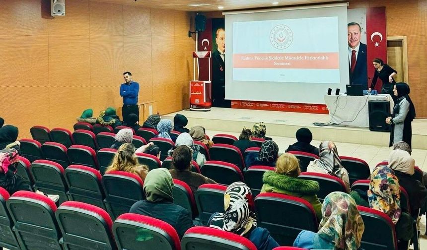 Elazığ'da Ailenin Korunmasına Yönelik Şiddetle Mücadele Eğitimi Verildi