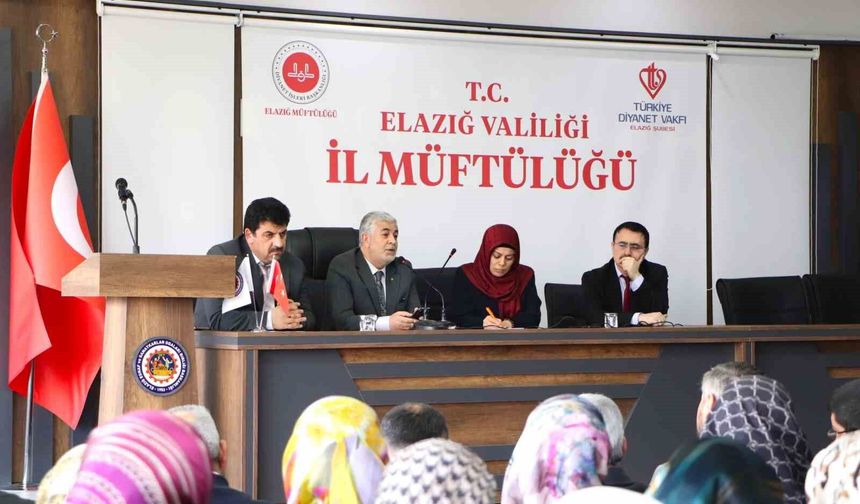 Elazığ'da Kur'an Kurslarının Durumu Değerlendirildi