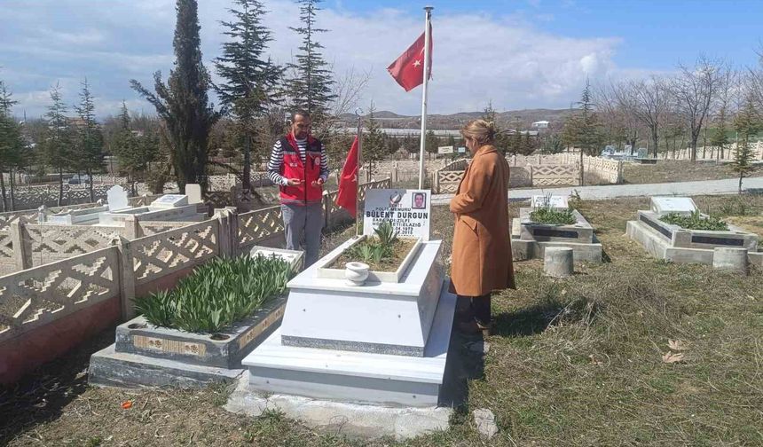 Elazığ'da Şehit Kabirleri Ziyaret Edildi