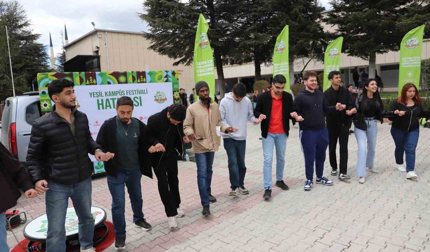 Fırat Üniversitesi'nde Yeşil Kampüs Festivali Gerçekleştirildi