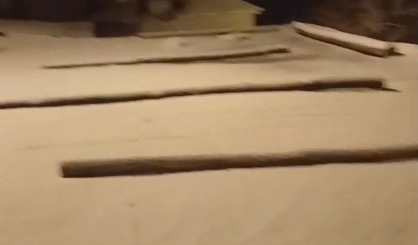 Karakoçan'da Kar Yağışı Etkili Oldu