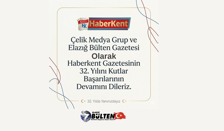 Haberkent Gazetesi 32 Yaşında