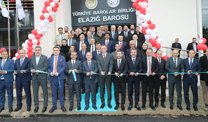 Elazığ Barosu Yeni Hizmet Binasına Kavuştu