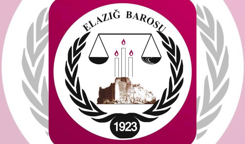 Eğitim Kurumlarına Yönelik Saldırılara Elazığ Barosu’ndan Tepki