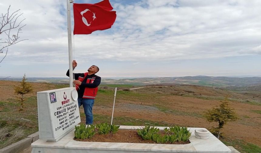 Elazığ'da Şehitlikler Ziyaret Edildi