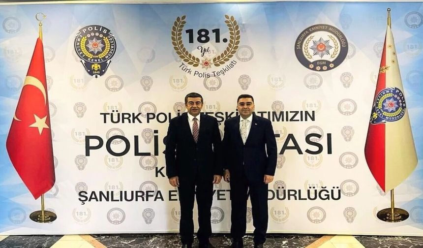 Şanlıurfa’da Anlamlı Ziyaret: Emniyet Müdürü Aksoy, Eğitimci Taşel’i Ağırladı