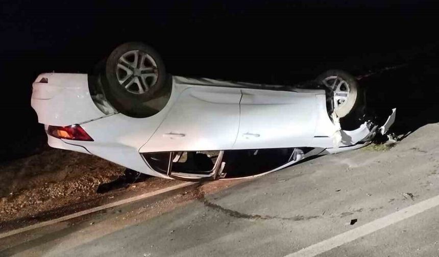Elazığ'da Otomobil Takla Attı: 6 Yaralı