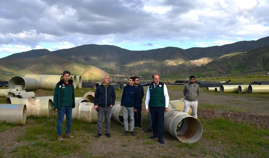 Uluova Sulama Projesinde Saha Denetimi