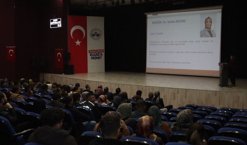Elazığ Belediyesi’nde Personel İçin Eğitim Semineri