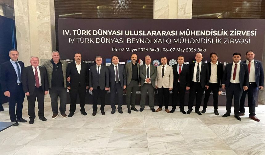 Türk Dünyası Uluslararası Mühendislik Zirvesi Bakü’de Düzenlendi