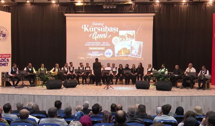 Elazığ’da Geleneksel Kürsübaşı Gecesine Yoğun İlgi