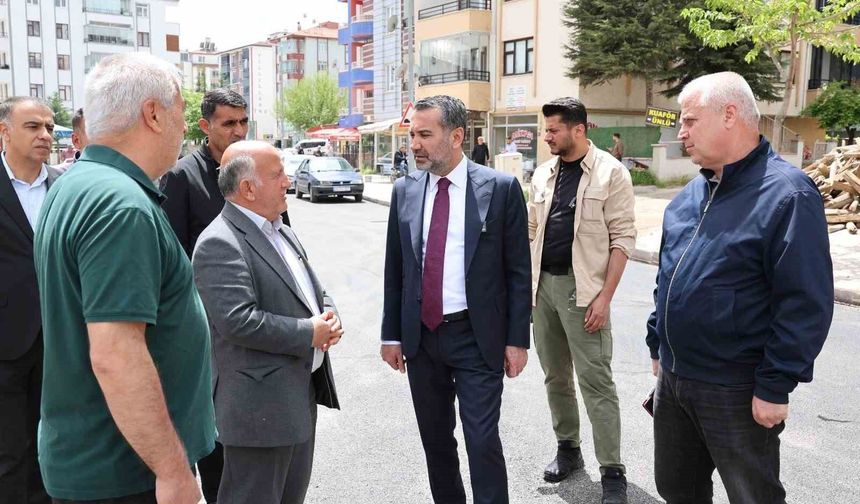 Başkan Şerifoğulları Asfaltlama Çalışmalarını Yerinde İnceledi