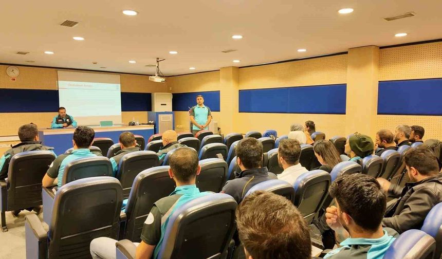 Elazığ UMKE personeline psiko-sosyal destek eğitimi