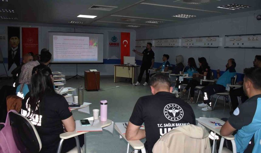 Elazığ'da KBRN Eğitimi