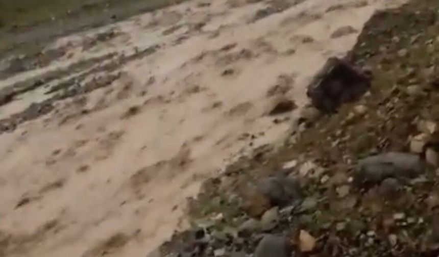 Elazığ'da Sağanak Sonrası Sel