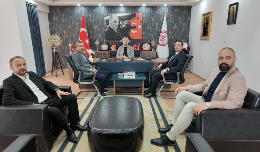 Anahtar Parti Elazığ Teşkilatından Esnaf Odalarına Ziyaret