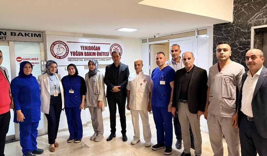 Başkan Kaya’dan Bayram Mesaisindeki Sağlık Çalışanlarına Ziyaret