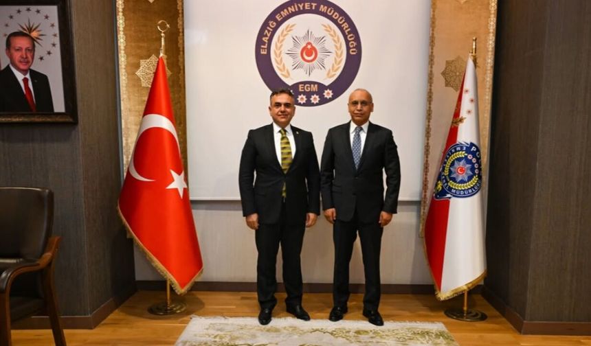 Emekli Emniyet Genel Müdür Yardımcısı Fatih Kaya’dan İl Emniyet Müdürü Aydın Karan’a Ziyaret