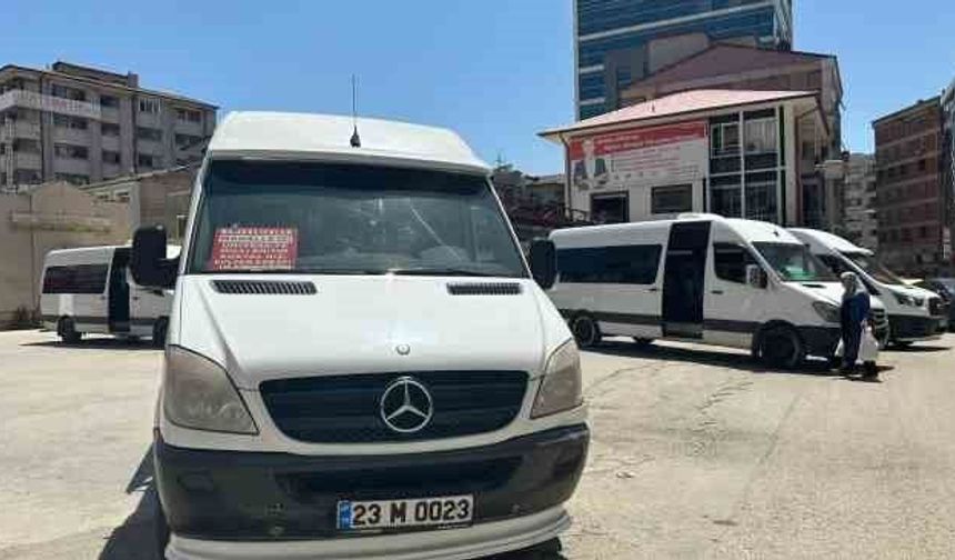 Elazığ’da Minibüs Ücretlerine Zam: Yeni Tarife Yürürlüğe Girdi