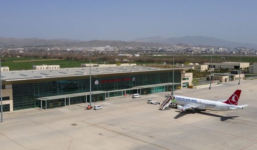 Elazığ Havalimanı Yolcu Sayısında Bölgeyi Geride Bıraktı