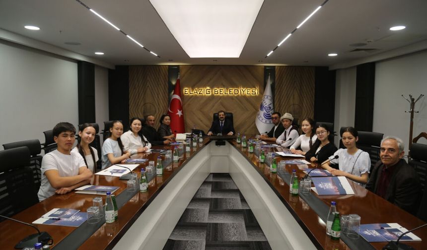 Kırgızistan Heyetinden Elazığ Belediyesi’ne Ziyaret