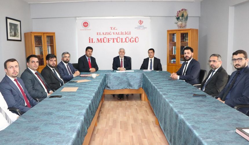 Elazığ'da Din Hizmetleri Değerlendirildi