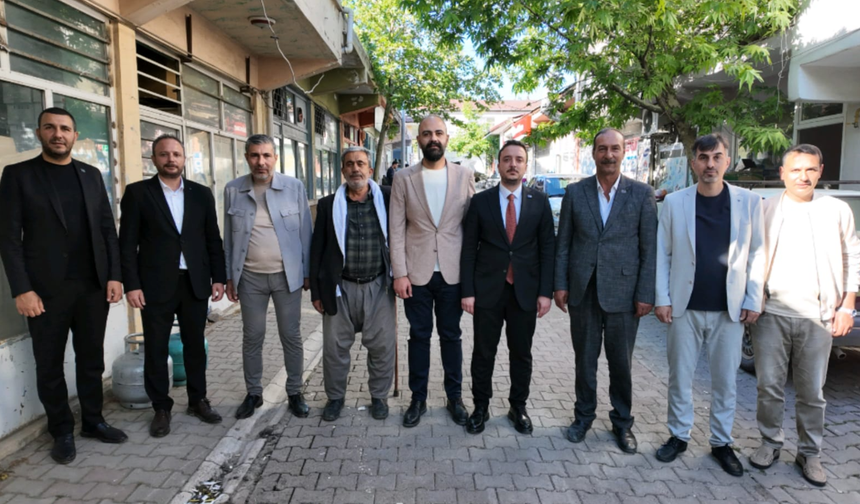 Sarışın, Palu’da Esnaf ve Vatandaşlarla Buluştu