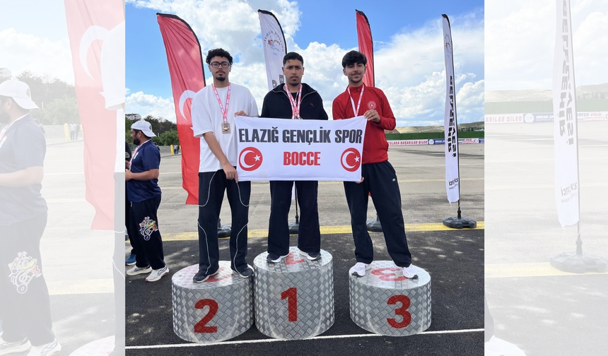 Elazığlı Sporculardan Bocce Volo’da Başarı